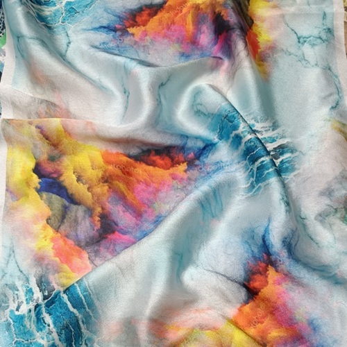 Silk Satin digital print